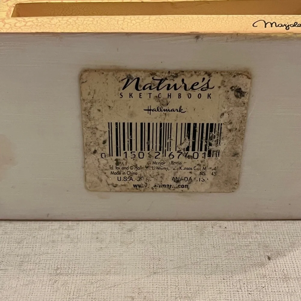 Vintage Style Marjorlein Bastin block Perpetual Calendar. Totally cottagecore